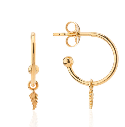 Little Feathers Hoops