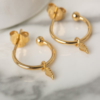 Little Feathers Hoops