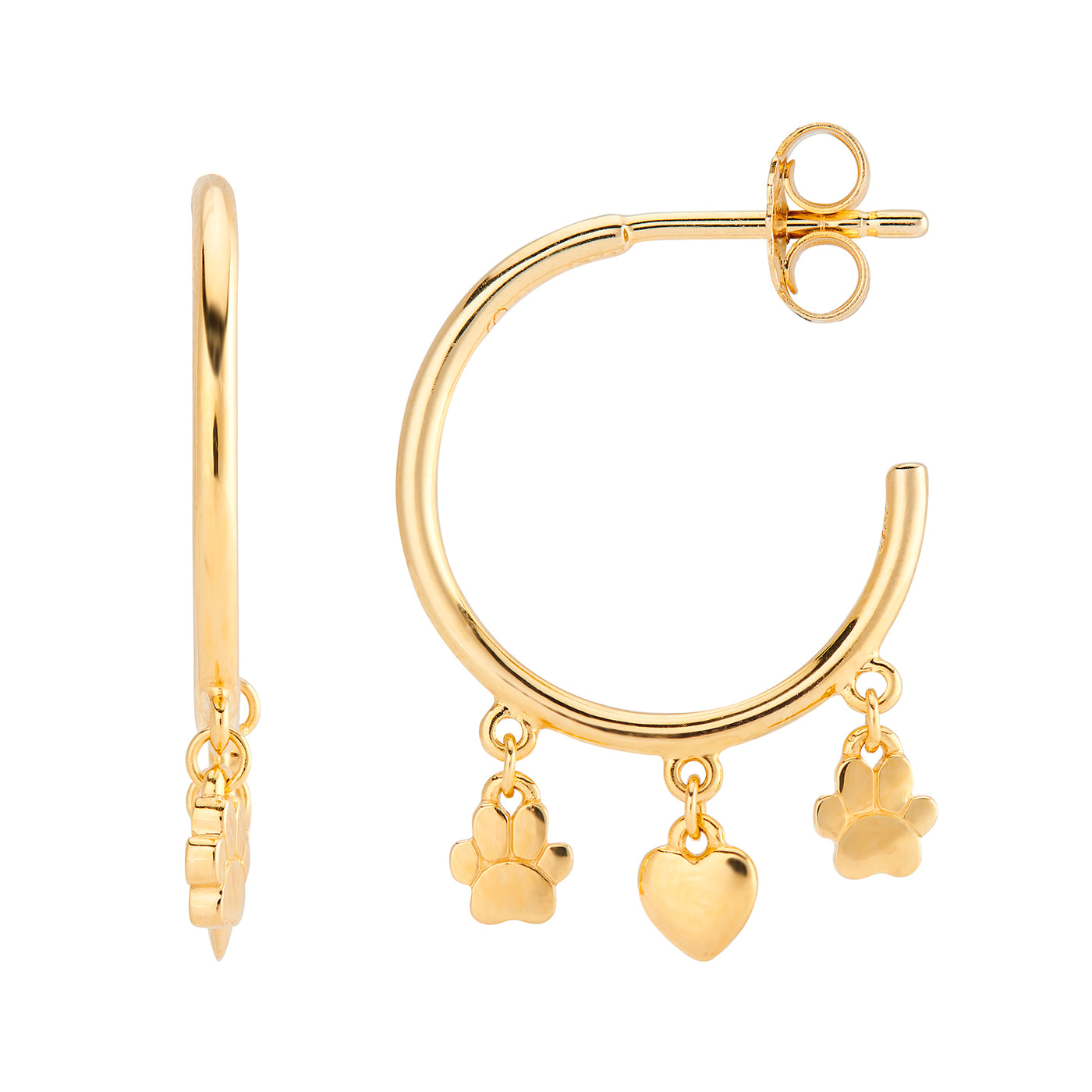 Paws On My Heart Earrings