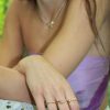 Rose Gold Pebbled Eternity Band