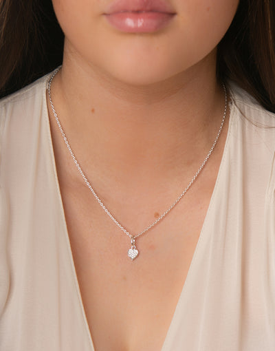 Sparkly Heart Pendant