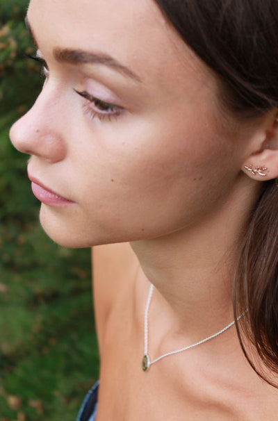 Stag Antler Studs