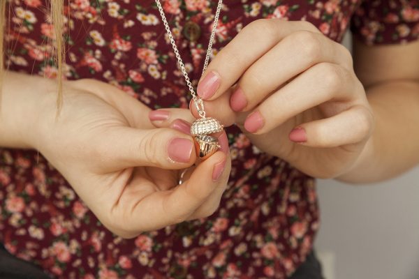Acorn Box Pendant