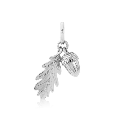 Acorn and Leaf Charm