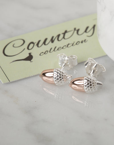 Acorn Stud Earrings