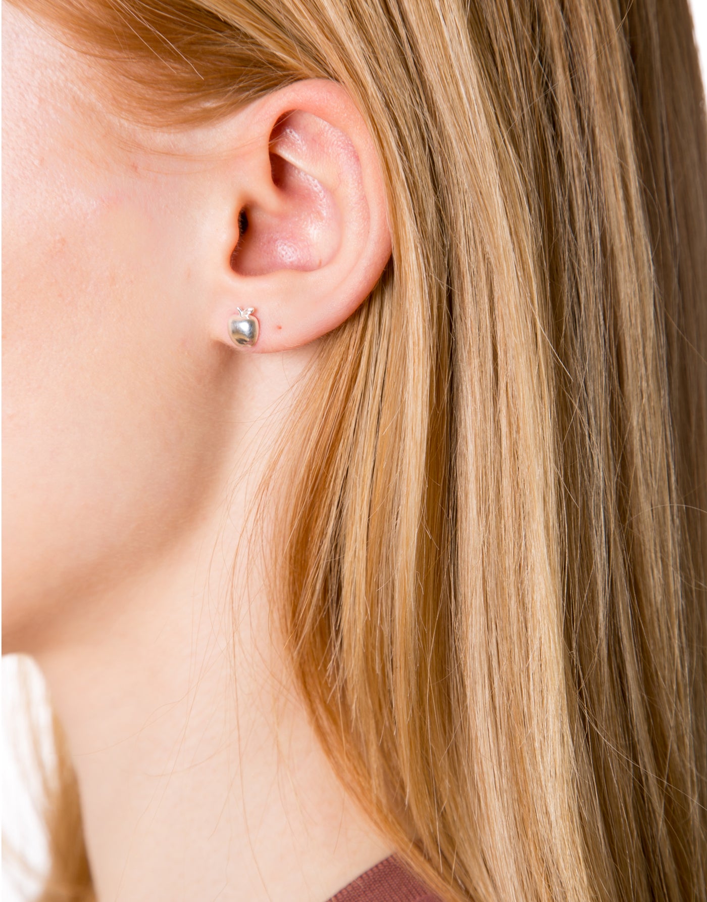 Apple Stud Earrings