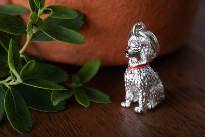 Poodle Dog Charm image 1