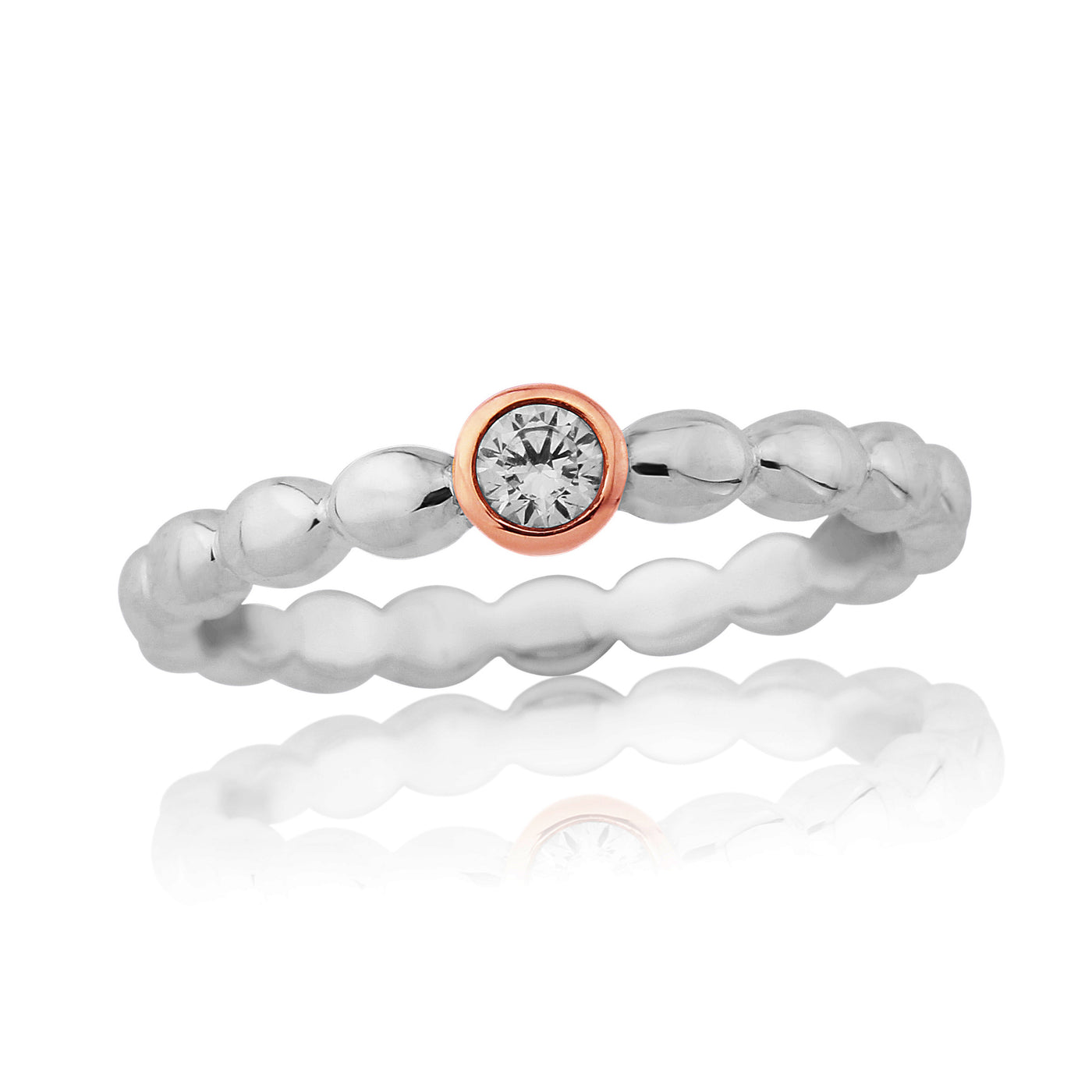 Pebbled Dazzle Ring image 0