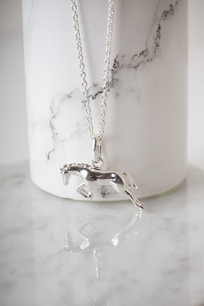 Jumping Horse Pendant image 3