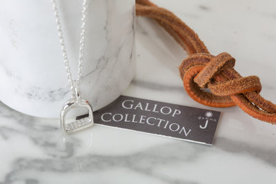 Sparkly Stirrup  Pendant image 1
