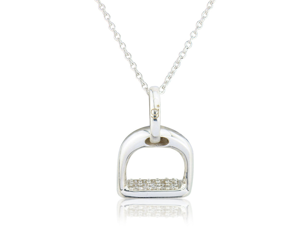 Sparkly Stirrup  Pendant image 0