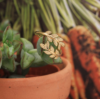 Laurel Leaf Ring