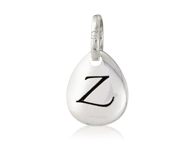 Initial Z Pebble Charm image 0