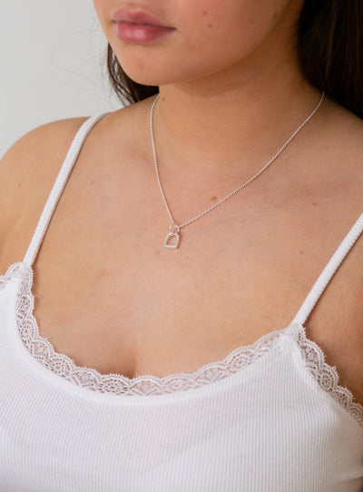Sparkly Stirrup  Pendant image 2
