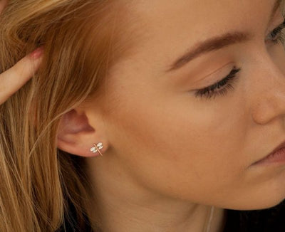 Dragonfly Stud Earrings