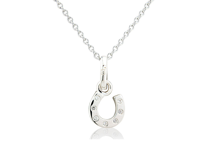 Sparkly Horseshoe Pendant image 0