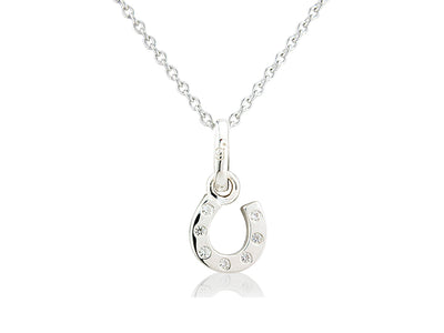 Sparkly Horseshoe Pendant image 0