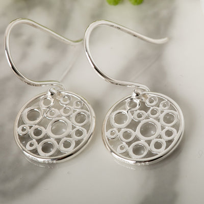 Floating Bubble Drop Earrings