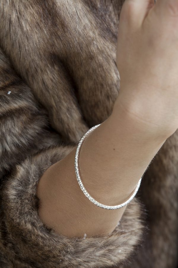Hammered Bangle