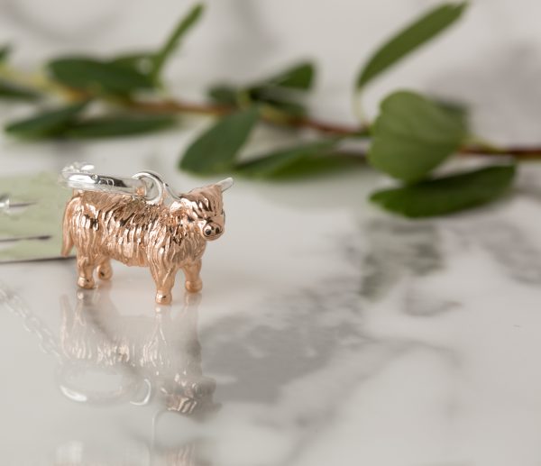 Highland Cow Charm