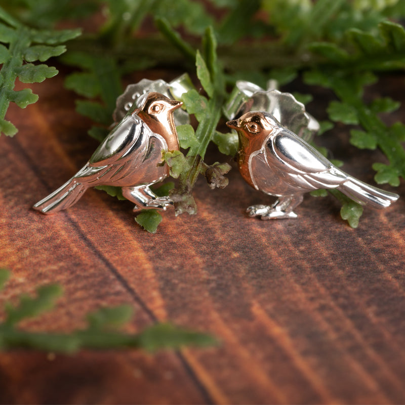 Robin Stud Earrings