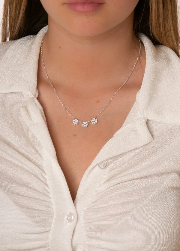 Sparkly Paw Print Necklace