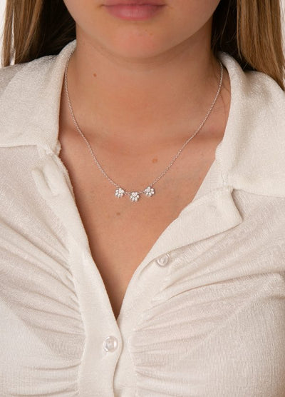 Sparkly Paw Print Necklace