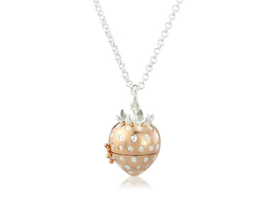 Strawberry Box Pendant