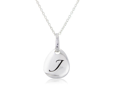 Initial J Pendant