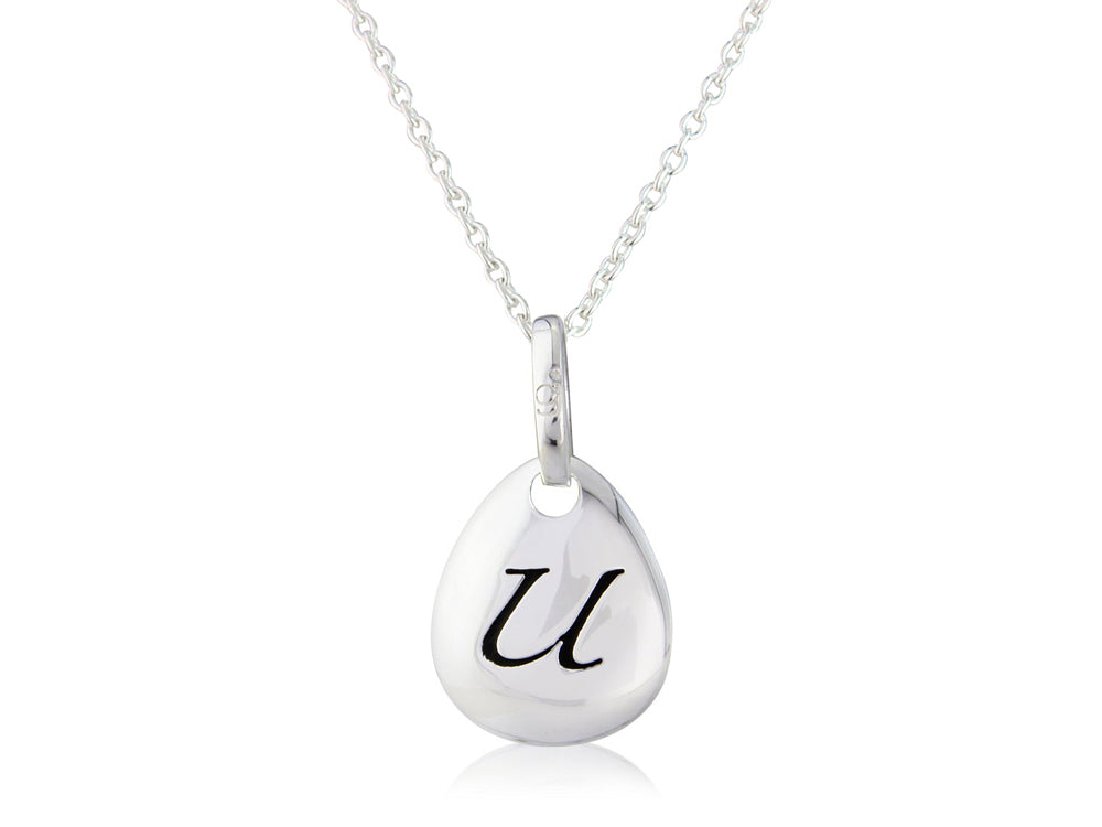 Initial U Pendant