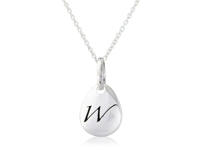 Initial W Pendant