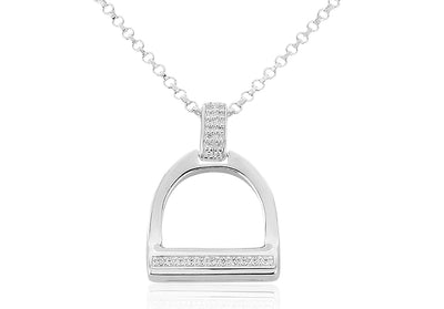 Long Stirrup Pendant