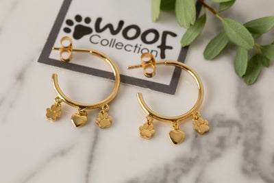Paws On My Heart Earrings
