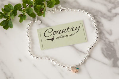 Beaded Pheasant Bracelet