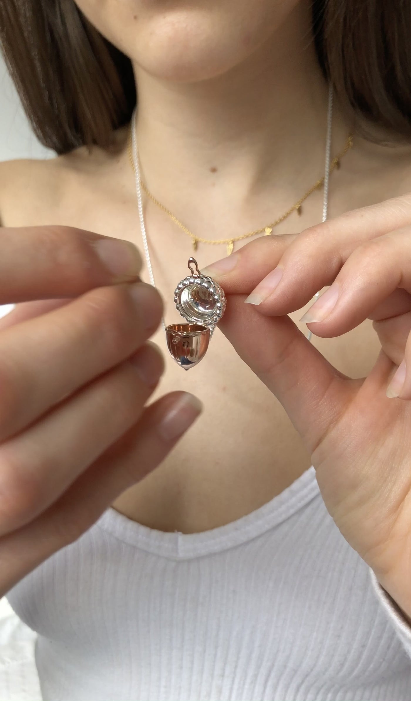 Acorn Box Pendant