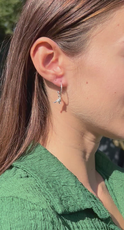 Robin Hoop Earrings