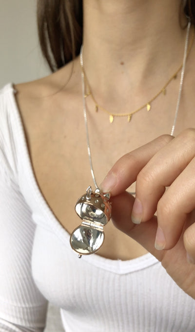 Strawberry Box Pendant