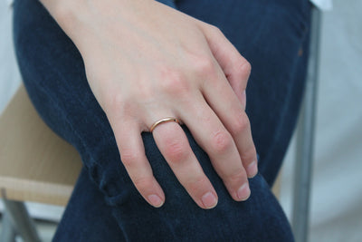 Rose Gold Band Ring