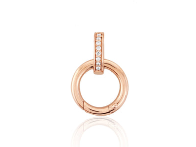 Rose Gold Charm Carrier