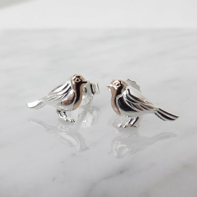 Robin Stud Earrings