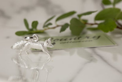 Silver Fox Charm
