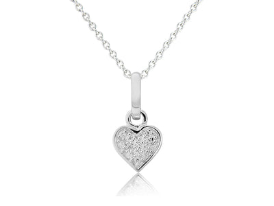 Sparkly Heart Pendant