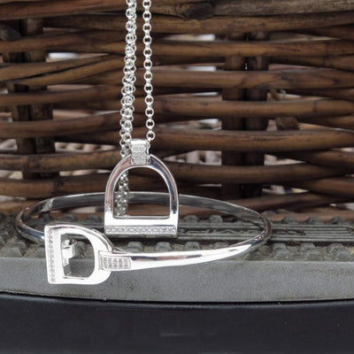 Long Stirrup Pendant