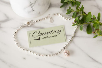 Beaded Strawberry Bracelet