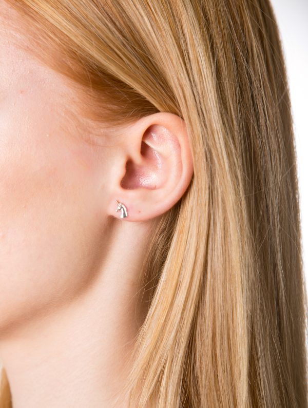 Unicorn Stud Earrings