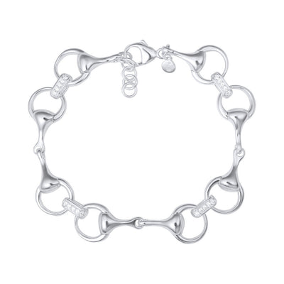 Sparkly Snaffle Bit Bracelet