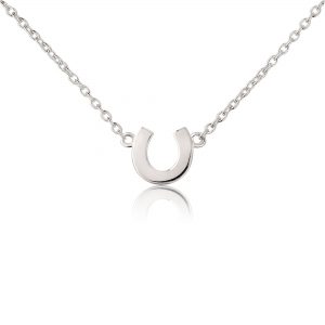 mini horseshoe necklace