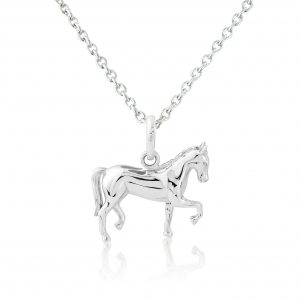 dressage horse pendant