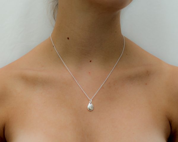 Initial S Pendant Necklace